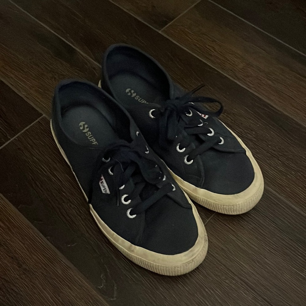 Superga Navy size 7